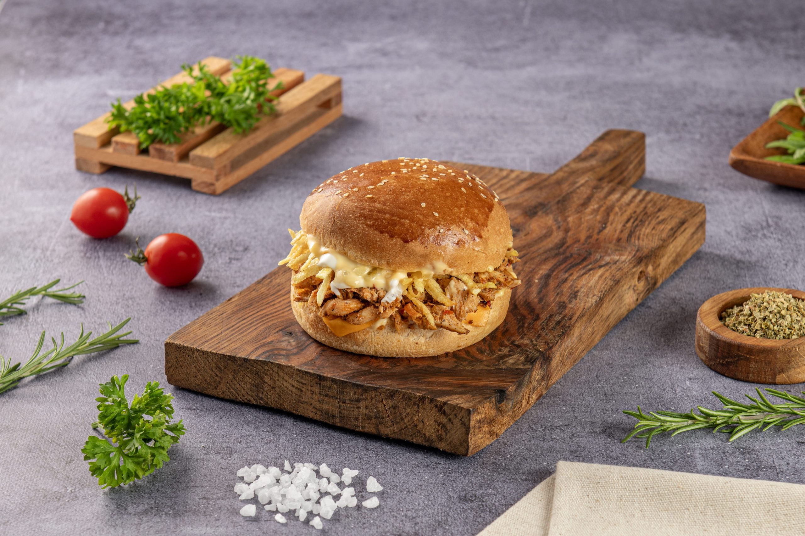 Double Cheese Ranch Jülyenger Burger Multi Menü - Görsel 3