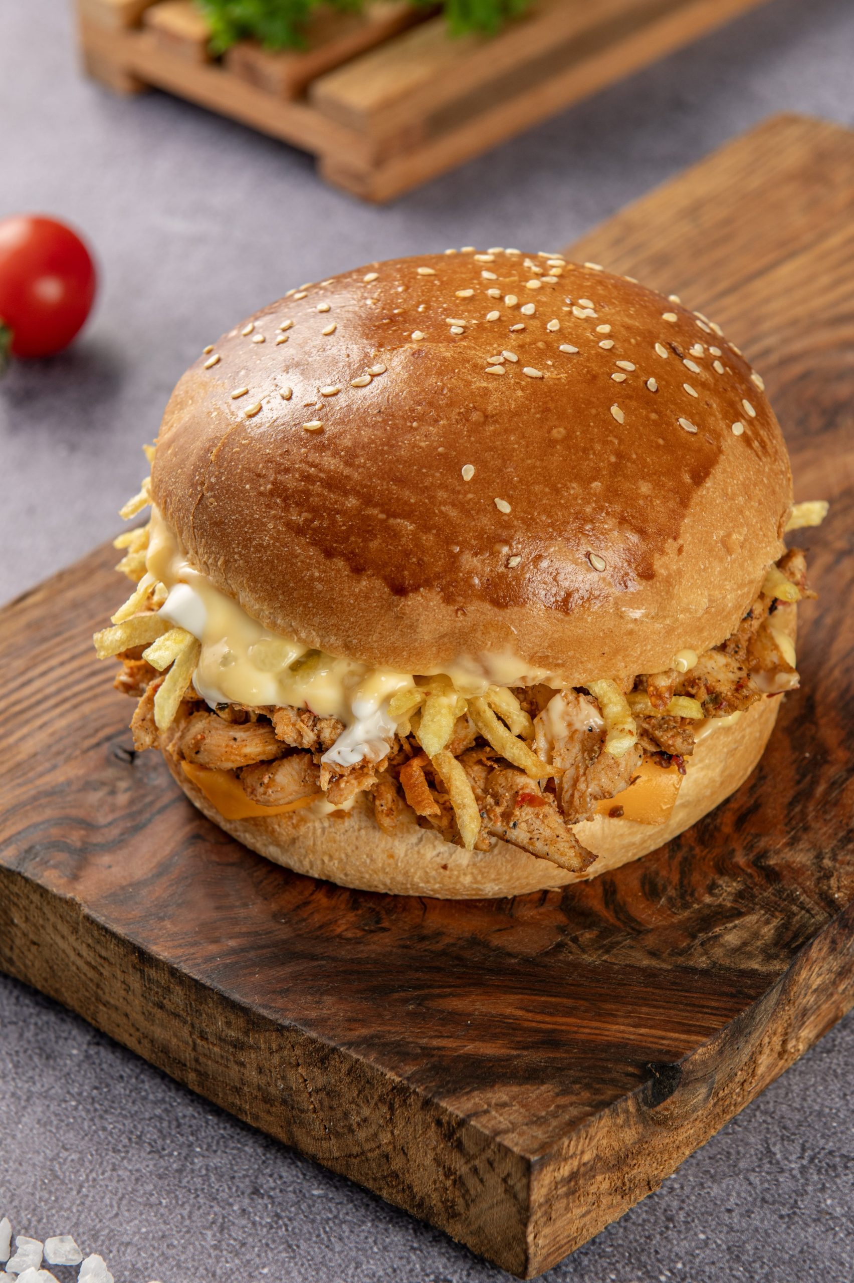 Double Cheese Ranch Jülyenger Burger Multi Menü - Görsel 2